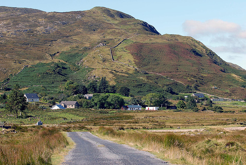 Rugged Irish landscape